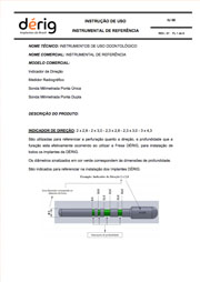 Página das instruçoes de uso dos instrumentais de referência - thumbnail