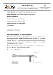 Página das instruçoes de uso dos instrumentais - thumbnail